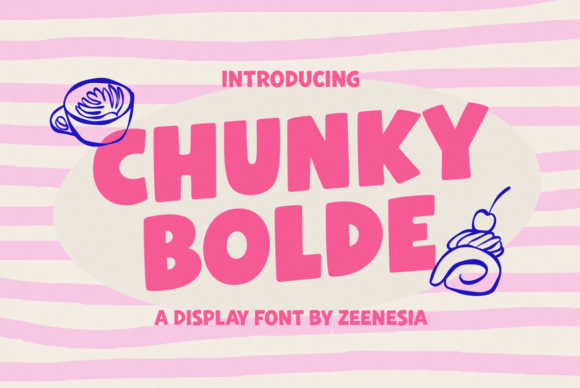 Chunky Bolde: A Display Font That Feels Like a Warm Hug