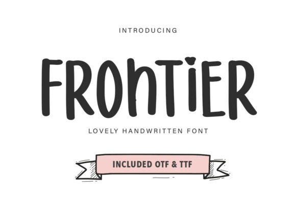 Frontier Brush: A Display Font That Adds Warmth to Your Brand