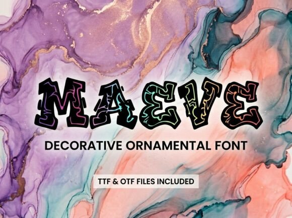 Maeve: A Utility-Inspired Display Font That Means Business