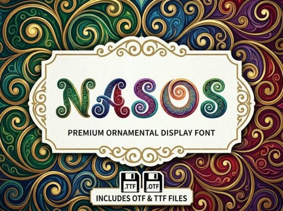 Nasos: A Display Typeface That Makes Your Headlines Feel Intentional