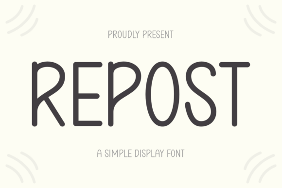 Repost: A Clean Display Font for Editorial Clarity