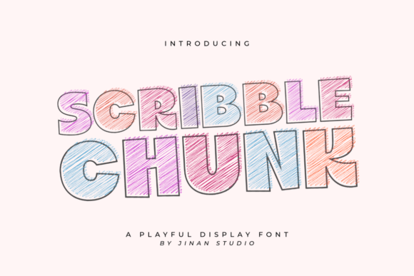 Scrible Chunk: A Playful Display Font That Makes Your Brand Feel Alive