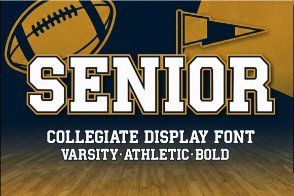 Senior: A Bold Display Typeface for Confident Branding