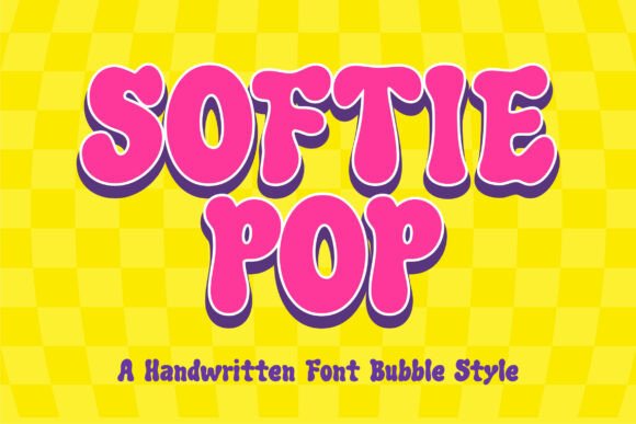 Softie Pop: A Playful Display Font for Sweet, Bold Branding