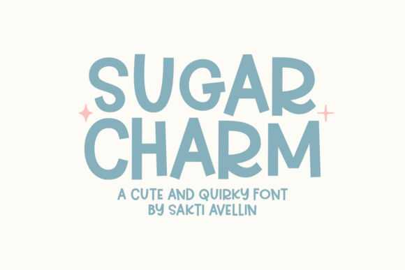 Sugar Charm: A Playful Display Font for Modern Digital Brands