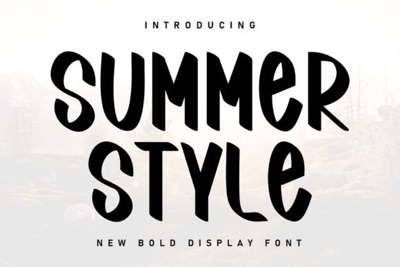 Summer Style: A Handwritten Display Font That Feels Like Your Brand’s True Voice