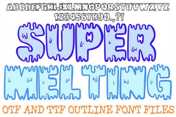 Super Melting: A Display Font That Makes Your Brand Feel Alive